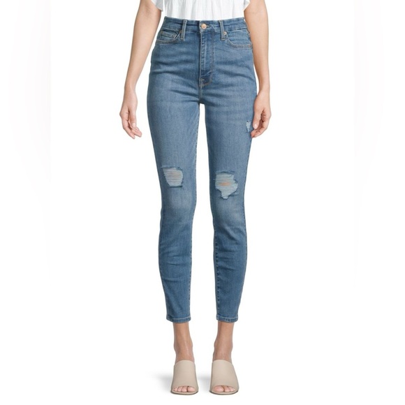 7 For All Mankind Aubrey in Hewes Skinny Jeans size 25 - Picture 1 of 16